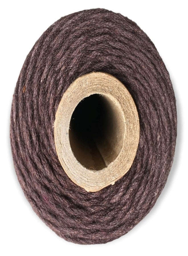 MARI - Recycled Cotton Crochet Yarn - Medium Thicker - Coffee Brown - 100 Grams - 125 Metres. - Image 3